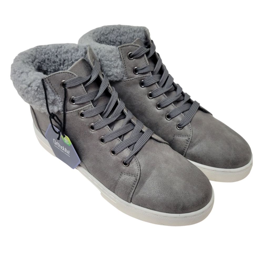 Sonoma Womens High Top Fur Top Sneakers